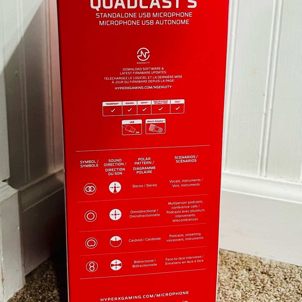 Hyperx Quadcasts S Microphone - Picture 3 of 5